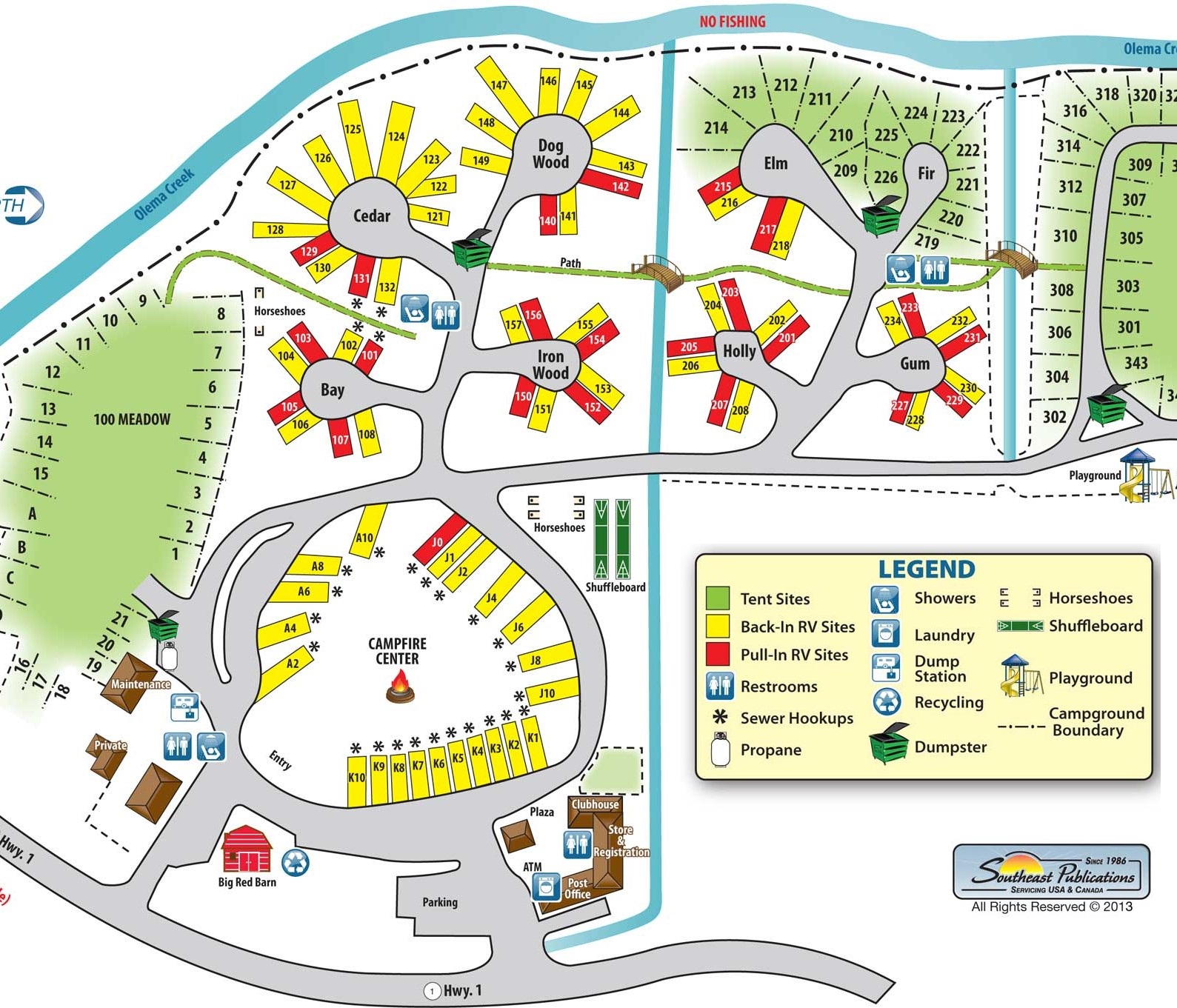 Olema campground sales